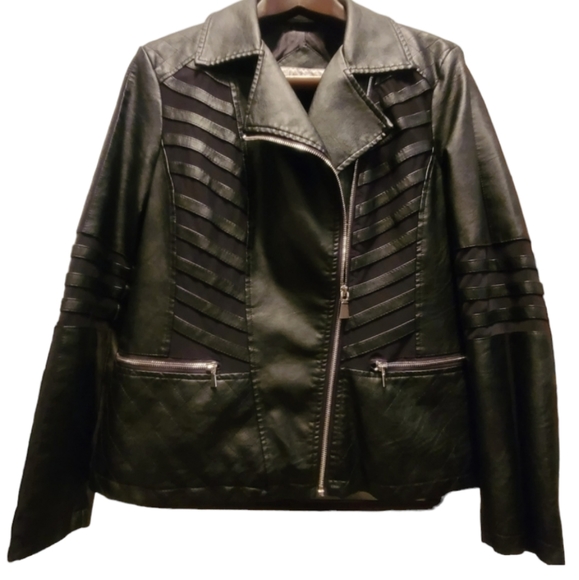 cleo Jackets & Blazers - Cleo Vegan Leather Jacket